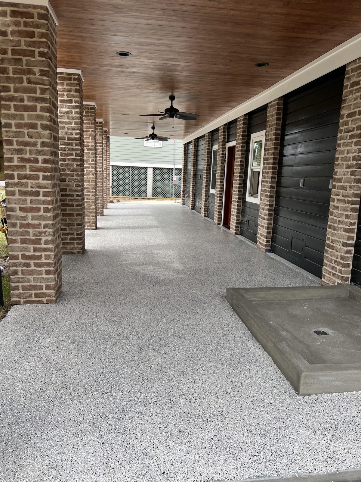 Epoxy coating system on Fripp Island, SC
